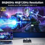 KVM Switch 3 Monitors 3 Computer 4 USB 3.0 Ports for USB Devices