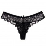 Women's Sexy Lace Cheeky Tong Panty Pack of 6