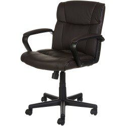  Mid-Back Office Chair, Black