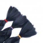 Lady Miranda Pure Color Jumbo Braid Synthetic Hair Extensions 41" 165 g / Piece  (Blue 3)