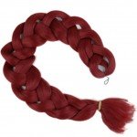 Lady Miranda Pure Color Jumbo Braid Synthetic Hair Extensions 41" 165 g / Piece (Burgundy3) 