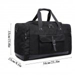 Travel Duffel Bag 21'' Large Unisex Weekender Bag TSA Friendly Carry-on Luggage Tote Overnight Bag
