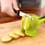 Plastic Potato Slicer  Tomato Cutter Tool 