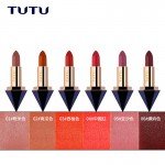 1 Piece Diamond Lip Stick Lip & Eye Makeup TUTU Brand Velvet Matte Lipstick Long-lasting Batom