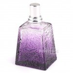 100ML Crystal Purple Perfume Bottle Oil Lamp Silver Fitting Travel Gifts
