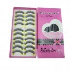 10Pair Crisscross Natural False Eyelashes Eye Lashes Cross False Lashes Voluminous Makeup Eyelash Extension Fake Lash Maquillaje