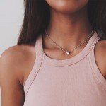 2017 New Simple Women circle Gold Chain Choker Necklace Chocker Jewelry Collana Bijoux Fashion Jewelry Gift #250975