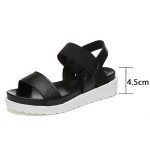 2018 New Hot Sale Sandals Women Summer Slip On Shoes Peep-toe Flat Shoes Roman Sandals Mujer Sandalias Ladies Flip Flops Sandal 