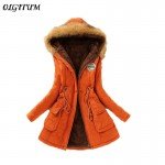 2018 New Parkas Female Women Winter Coat Thickening Cotton Winter Jacket Womens Outwear Parkas for Women Winter