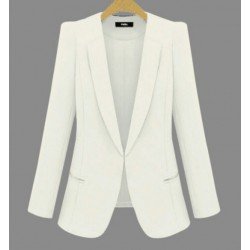 2018 New Plus Size Womens Business Suits Spring Autumn All-match women Blazers Jackets Short Slim long-sleeve Blazer Women Suit