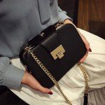 2018 Spring New Fashion Women Shoulder Bag Chain Strap Flap Designer Handbags Clutch Bag Ladies Messenger Bags With Metal Buckle