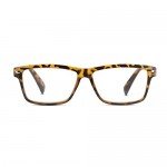 3 Pairs Of Unisex Deluxe Reading Glasses - Comfortable Stylish Simple Readers With Spring Hinges By EyeSquared - Choose Your Magnification