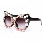5 design Sunglasses Women Luxury Brand sunglasses Rhinestone Cat Eyes Sun glasses Vintage Shades Eyewear Oculos Dropshipping