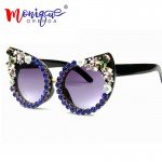 5 design Sunglasses Women Luxury Brand sunglasses Rhinestone Cat Eyes Sun glasses Vintage Shades Eyewear Oculos Dropshipping