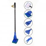 5 in 1 Complete Aquarium Fish Tank Clean Set Fish Net + Rake + Scraper + Fork + Sponge