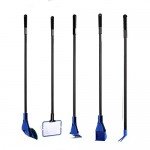 5 in 1 Complete Aquarium Fish Tank Clean Set Fish Net + Rake + Scraper + Fork + Sponge