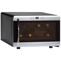 8-Bottle Wine Cooler, Glass Door