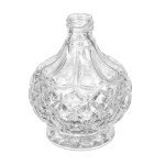 80ml Clear Crystal Perfume Bottle Atomizer Glass Bottles With Yellow Long Tassels Spray Pump Vintage Makeup Tool Lady Gift 2017