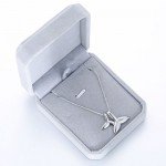925 Sterling Silver Whale Tail Necklace Pendant Necklace, Snake Chain 18" 20" 22"
