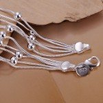 925 jewelry silver plated  jewelry bracelet fine fashion bracelet top quality wholesale and retail SMTH234