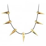 AMAZJY New Black Panther Necklace Silver or Gold Cosplay Brand Wakanda King T'Challa Pendant Necklace Black Panther Hero For Father