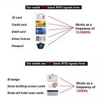 ANSSOW RFID Blocking Card Holder Case for Men and Women, Safe and Secure Protection for Travel or Business, Includes slots for credit cards and driver license, Slim Aluminum Metal Wallet