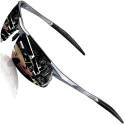 ATTCL Men's HOT Fashion Driving Polarized Sunglasses for Men Al-Mg Metal Frame Ultra Light