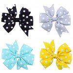 Abbyling68 2'' Girl Hair Manual Chiffon Flower Hairpin 20pcs
