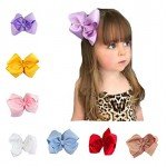 Abbyling68 2'' Girl Hair Manual Chiffon Flower Hairpin 20pcs