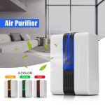 Air Purifier Ozone Ionizer Cleaner LED Fresh Clean Living Home Office w/ Adaptor