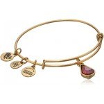 Alex and Ani Birth Month Charm with Swarovski Crystal Bangle Bracelet