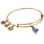 Alex and Ani Birth Month Charm with Swarovski Crystal Bangle Bracelet