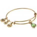 Alex and Ani Birth Month Charm with Swarovski Crystal Bangle Bracelet