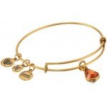 Alex and Ani Birth Month Charm with Swarovski Crystal Bangle Bracelet
