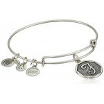 Alex and Ani Initial Expandable Wire Bangle Bracelet, 2.5" Alex and Ani Initial Expandable Wire Bangle Bracelet, 2.5"