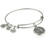 Alex and Ani Initial Expandable Wire Bangle Bracelet, 2.5" Alex and Ani Initial Expandable Wire Bangle Bracelet, 2.5"