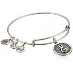 Alex and Ani Initial Expandable Wire Bangle Bracelet, 2.5" Alex and Ani Initial Expandable Wire Bangle Bracelet, 2.5"