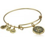 Alex and Ani Initial Expandable Wire Bangle Bracelet, 2.5" Alex and Ani Initial Expandable Wire Bangle Bracelet, 2.5"