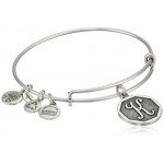 Alex and Ani Initial Expandable Wire Bangle Bracelet, 2.5" Alex and Ani Initial Expandable Wire Bangle Bracelet, 2.5"
