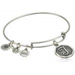 Alex and Ani Initial Expandable Wire Bangle Bracelet, 2.5" Alex and Ani Initial Expandable Wire Bangle Bracelet, 2.5"