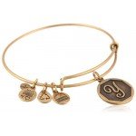 Alex and Ani Initial Expandable Wire Bangle Bracelet, 2.5" Alex and Ani Initial Expandable Wire Bangle Bracelet, 2.5"