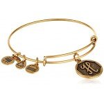 Alex and Ani Initial Expandable Wire Bangle Bracelet, 2.5" Alex and Ani Initial Expandable Wire Bangle Bracelet, 2.5"