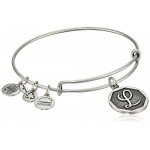 Alex and Ani Initial Expandable Wire Bangle Bracelet, 2.5" Alex and Ani Initial Expandable Wire Bangle Bracelet, 2.5"