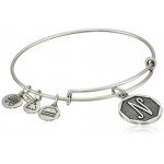 Alex and Ani Initial Expandable Wire Bangle Bracelet, 2.5" Alex and Ani Initial Expandable Wire Bangle Bracelet, 2.5"