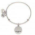Alex and Ani Initial Expandable Wire Bangle Bracelet, 2.5" Alex and Ani Initial Expandable Wire Bangle Bracelet, 2.5"