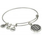 Alex and Ani Initial Expandable Wire Bangle Bracelet, 2.5" Alex and Ani Initial Expandable Wire Bangle Bracelet, 2.5"