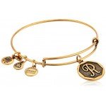 Alex and Ani Initial Expandable Wire Bangle Bracelet, 2.5" Alex and Ani Initial Expandable Wire Bangle Bracelet, 2.5"