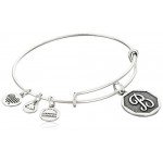 Alex and Ani Initial Expandable Wire Bangle Bracelet, 2.5" Alex and Ani Initial Expandable Wire Bangle Bracelet, 2.5"