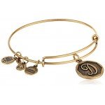 Alex and Ani Initial Expandable Wire Bangle Bracelet, 2.5" Alex and Ani Initial Expandable Wire Bangle Bracelet, 2.5"