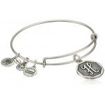 Alex and Ani Initial Expandable Wire Bangle Bracelet, 2.5" Alex and Ani Initial Expandable Wire Bangle Bracelet, 2.5"
